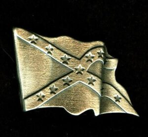 Battle Flag Hat Pin