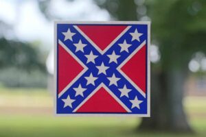 Battle Flag Window Cling