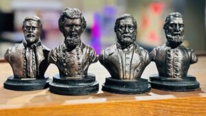 Miniature Confederate General Busts