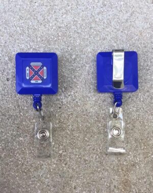 Square Retractable Badge Holder