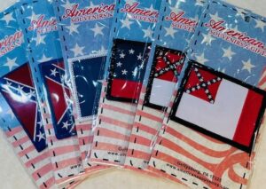 Confederate Flag Iron-On Patches