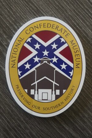 National Confederate Museum Exterior Window Decal