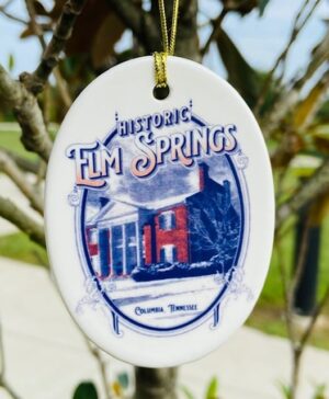 Elm Springs Ceramic Ornament