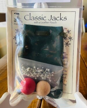 Classic Jacks with Suede Pouch