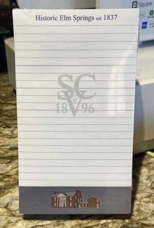 Historic Elm Springs Small Notepads (5-pack)