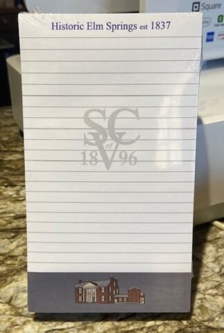 Historic Elm Springs Small Notepads (5-pack)