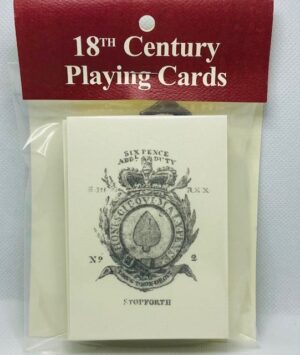 18th Century Reproduction Playing Cards