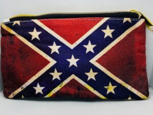 Small Rustic Flag Zippered Bag