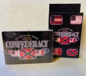 Flags of the Confederacy Playing Cards