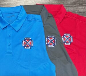 SCV Logo Moisture-Wicking Polo Shirt