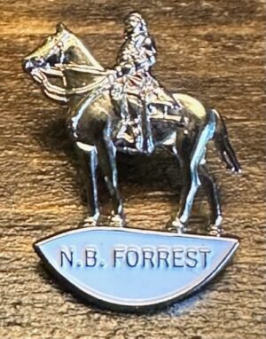 Forrest Monument Lapel Pin - Silver (MADE IN USA)