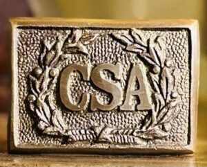 CSA Wreath Belt Buckle