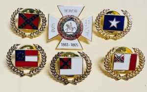 Confederate Lapel Pins - MADE IN USA