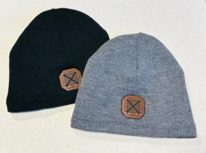 SCV Logo Fleece-Lined Knit Cap w/Laser Engraved Patch