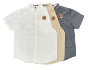SCV Logo Short Sleeve Oxford Shirt