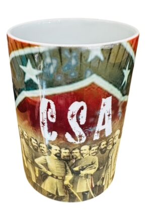 CSA "Famous Generals" Tall Ceramic Mug 14 oz