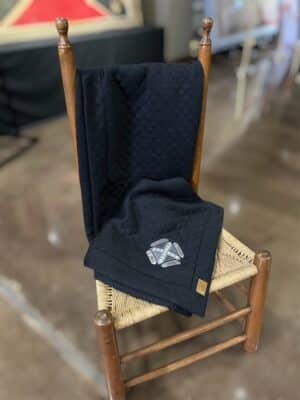 SCV Logo Luxury Quilted Throw