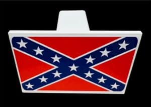 Battle Flag Hitch Cover - MADE IN TEXAS