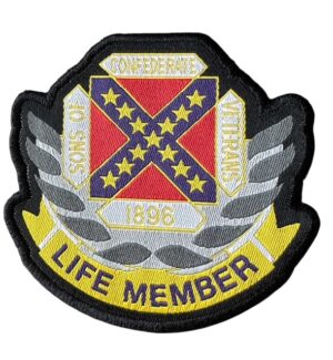 Life Member Iron-On Patch - MADE IN USA