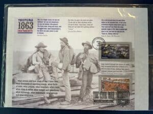 Various USPS Civil War Sesquicentennial Stamps