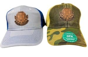Life Member Mesh Caps with Laser Engraved Patch