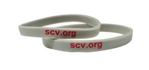 SCV.ORG Rubber Bracelets - LIMITED SUPPLY